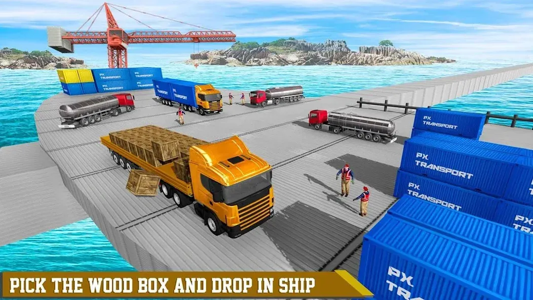 Cargo Transport Truck Driving (Грузовик перевозки грузов) МОД/Взлом [Бесконечные деньги, Монеты и Мега MOD] Screenshot 5