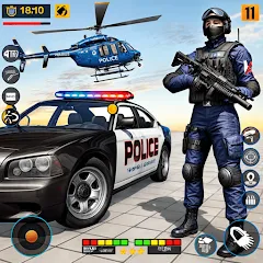 Скачать US Police Shooting Crime City Взлом (Много денег) на Андроид бесплатно