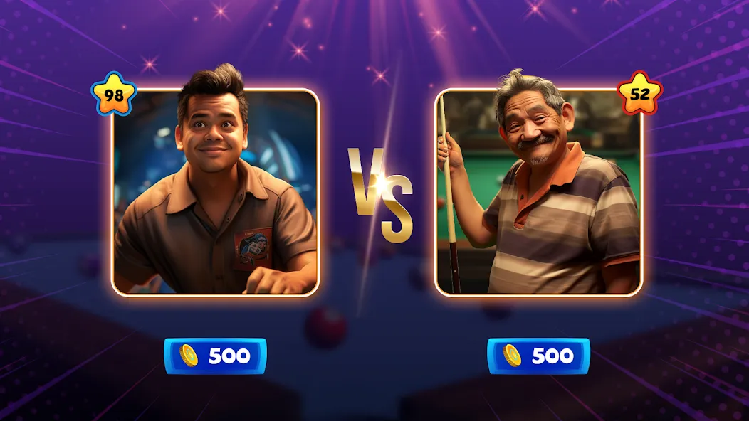 8 Ball Clash - Pool Billiards (балл пул) МОД/Взлом [Меню, Бесконечные монеты и Открытые уровни] Screenshot 2