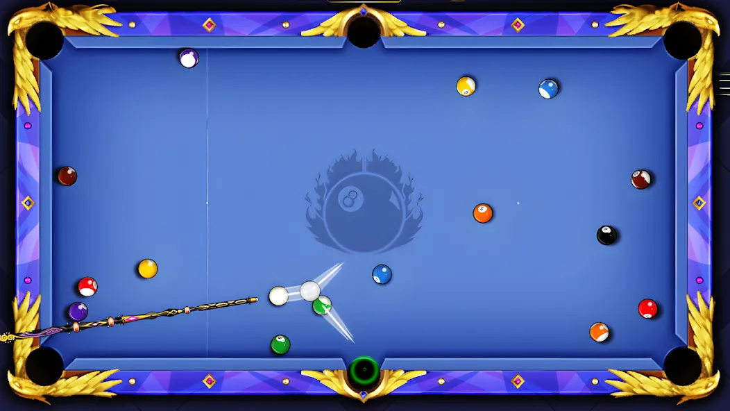 8 Ball Clash - Pool Billiards (балл пул) МОД/Взлом [Меню, Бесконечные монеты и Открытые уровни] Screenshot 5