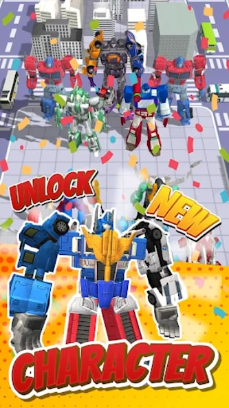 Superhero Robot Monster Battle МОД/Взлом [Бесконечные деньги, Монеты и Мега MOD] Screenshot 4