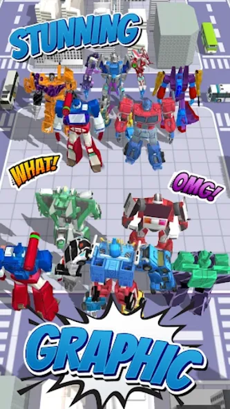 Superhero Robot Monster Battle МОД/Взлом [Бесконечные деньги, Монеты и Мега MOD] Screenshot 5