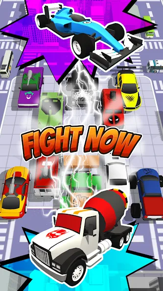 Superhero Car Merge Battle МОД/Взлом [Деньги, Монеты и Меню MOD] Screenshot 5