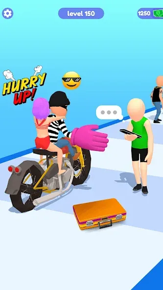 Thief Run Race 3D: Fun Race МОД/Взлом [Много монет, Открытые уровни и Мега MOD] Screenshot 5