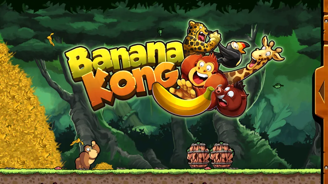 Banana Kong (Банана Конг) МОД/Взлом [Много денег, Монет и Все открыто] Screenshot 1