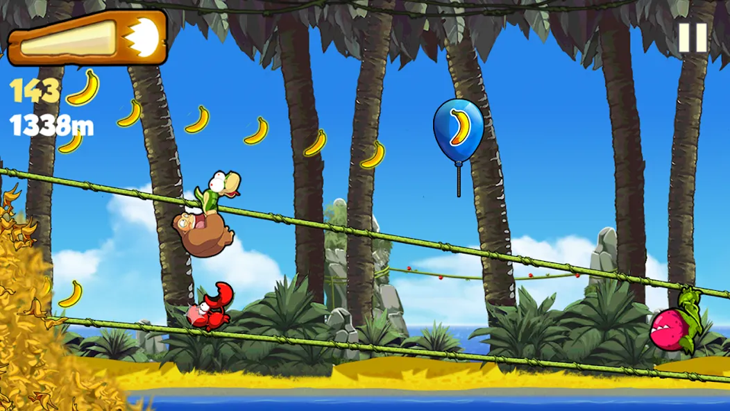 Banana Kong (Банана Конг) МОД/Взлом [Много денег, Монет и Все открыто] Screenshot 3