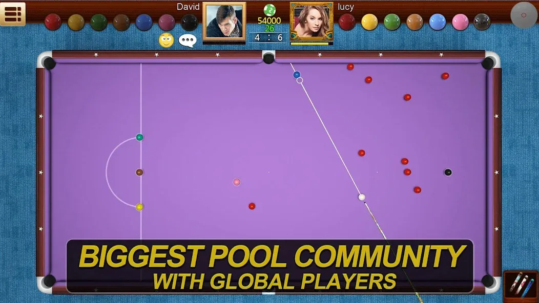 Real Pool 3D Online 8Ball Game (Реал Пул 3Д Онлайн 8Бол Гейм) МОД/Взлом [Все открыто, Дополнительные деньги и Меню MOD] Screenshot 3