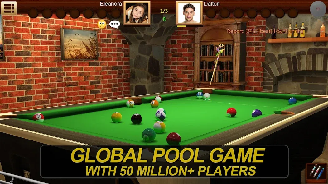 Real Pool 3D Online 8Ball Game (Реал Пул 3Д Онлайн 8Бол Гейм) МОД/Взлом [Все открыто, Дополнительные деньги и Меню MOD] Screenshot 5