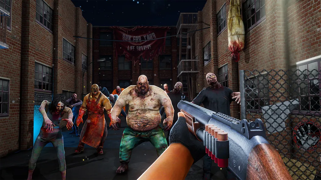 Zombination - FPS Zombie Games (Зомбинация) МОД/Взлом [Деньги, Монеты и Меню MOD] Screenshot 3