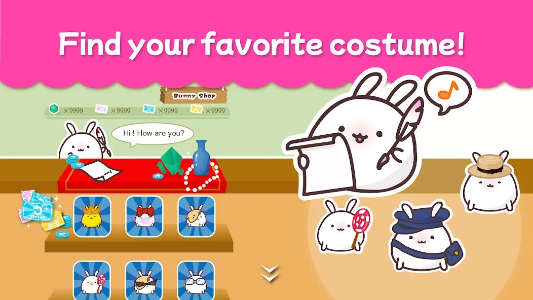 Hungree Bunny (Хангри Банни) МОД/Взлом [Деньги, Монеты и Меню MOD] Screenshot 3