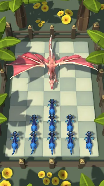 Dragon Fight - Merge Games МОД/Взлом [Много монет, Открытые уровни и Мега MOD] Screenshot 1
