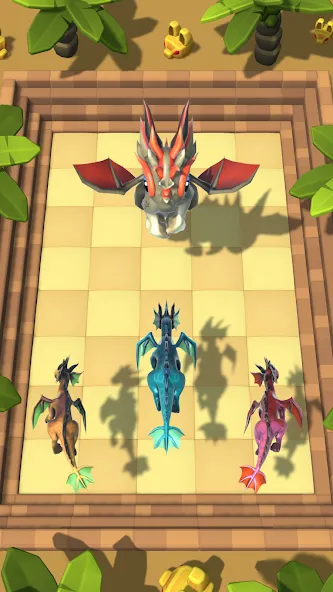 Dragon Fight - Merge Games МОД/Взлом [Много монет, Открытые уровни и Мега MOD] Screenshot 3