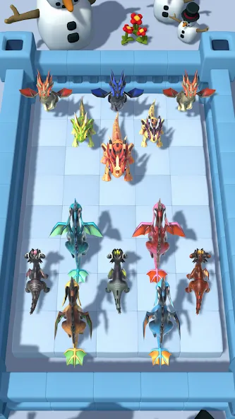 Dragon Fight - Merge Games МОД/Взлом [Много монет, Открытые уровни и Мега MOD] Screenshot 5