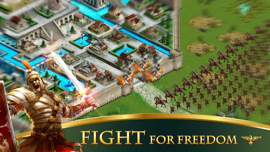 Empire:Rome Rising МОД/Взлом [Бесконечные деньги, Монеты и Мега MOD] Screenshot 2