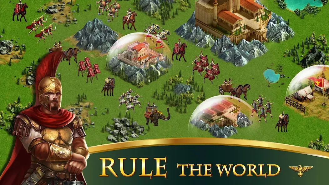 Empire:Rome Rising МОД/Взлом [Бесконечные деньги, Монеты и Мега MOD] Screenshot 3