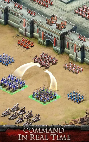 Empire War: Age of hero (Эмпайр Вар) МОД/Взлом [Много монет, Открытые уровни и Мега MOD] Screenshot 2