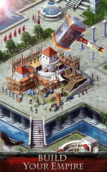 Empire War: Age of hero (Эмпайр Вар) МОД/Взлом [Много монет, Открытые уровни и Мега MOD] Screenshot 3
