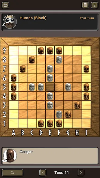 Hnefatafl (Хнефатафль) МОД/Взлом [Все открыто, Дополнительные деньги и Меню MOD] Screenshot 2
