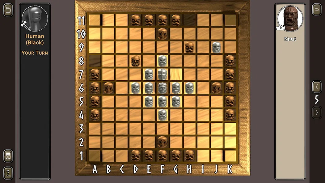 Hnefatafl (Хнефатафль) МОД/Взлом [Все открыто, Дополнительные деньги и Меню MOD] Screenshot 3