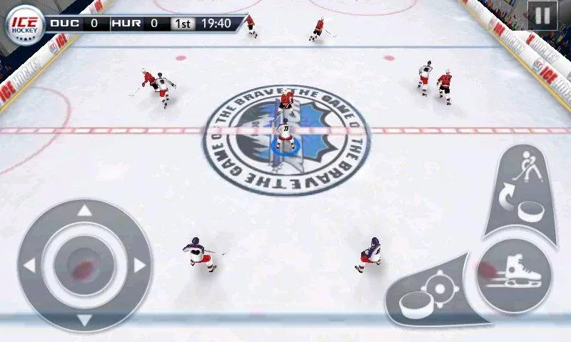 Ice Hockey 3D МОД/Взлом [Меню, Бесконечные монеты и Открытые уровни] Screenshot 1