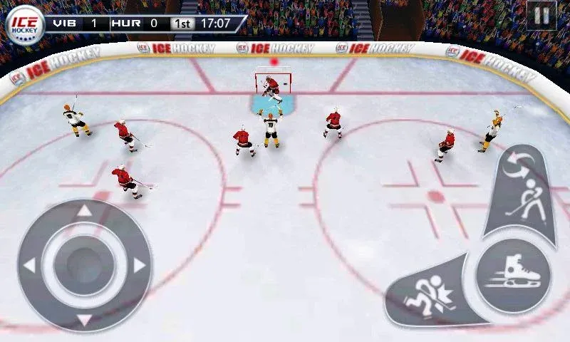 Ice Hockey 3D МОД/Взлом [Меню, Бесконечные монеты и Открытые уровни] Screenshot 3