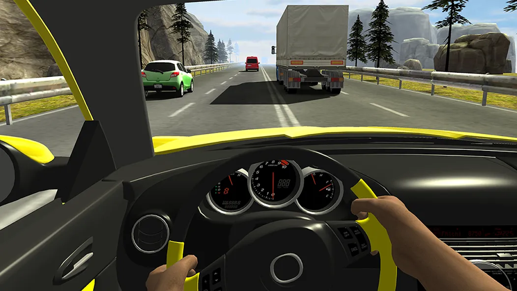 Racing in Car 2 (Рейсинг ин Кар 2) МОД/Взлом [Много денег, Монет и Все открыто] Screenshot 5