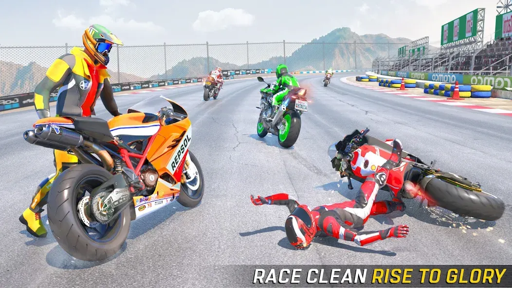 GT Bike Racing: Moto Bike Game МОД/Взлом [Много монет, Открытые уровни и Мега MOD] Screenshot 3
