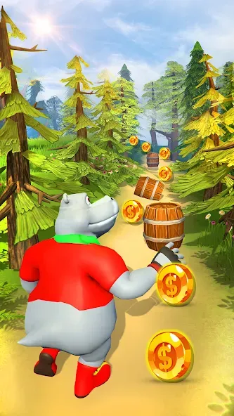 Jungle Run Temple Escape Games МОД/Взлом [Много монет, Открытые уровни и Мега MOD] Screenshot 4