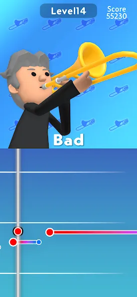 Trombone! МОД/Взлом [Меню, Бесконечные монеты и Открытые уровни] Screenshot 4