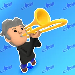 Скачать Взломанная Trombone! (все тромбоны и уровни разблокированы) на Андроид