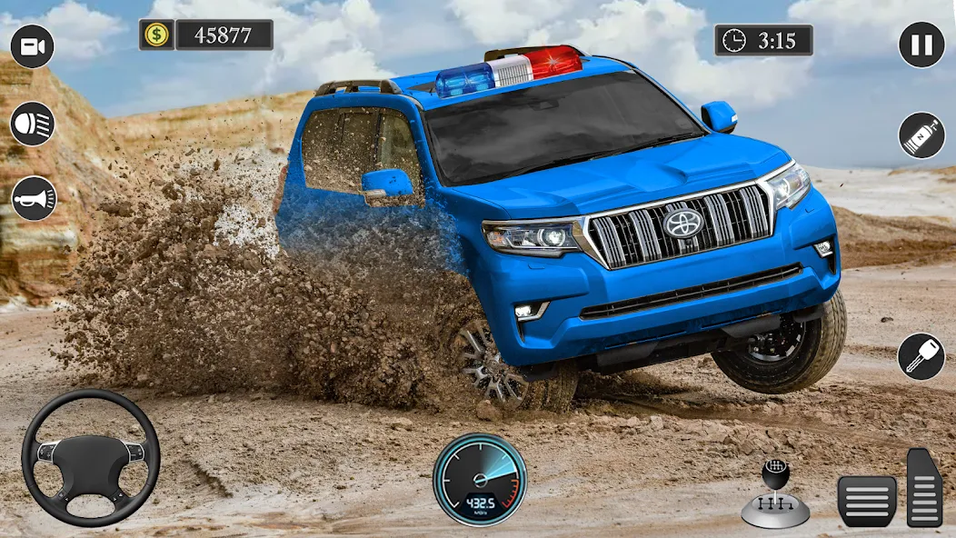 Flying Prado Car Robot Game МОД/Взлом [Много монет, Открытые уровни и Мега MOD] Screenshot 2