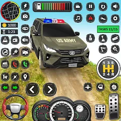 Скачать Flying Prado Car Robot Game Взлом на много денег и всё открыто на Андроид