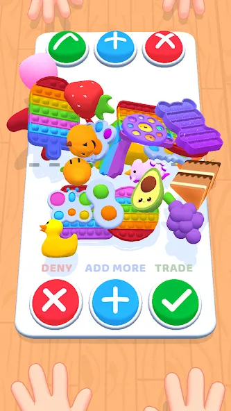 Fidget Toys Trading・Pop It 3D (Фиджет Тойс Трейдинг) МОД/Взлом [Много денег, Монет и Все открыто] Screenshot 1