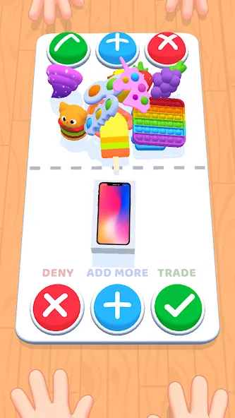 Fidget Toys Trading・Pop It 3D (Фиджет Тойс Трейдинг) МОД/Взлом [Много денег, Монет и Все открыто] Screenshot 5