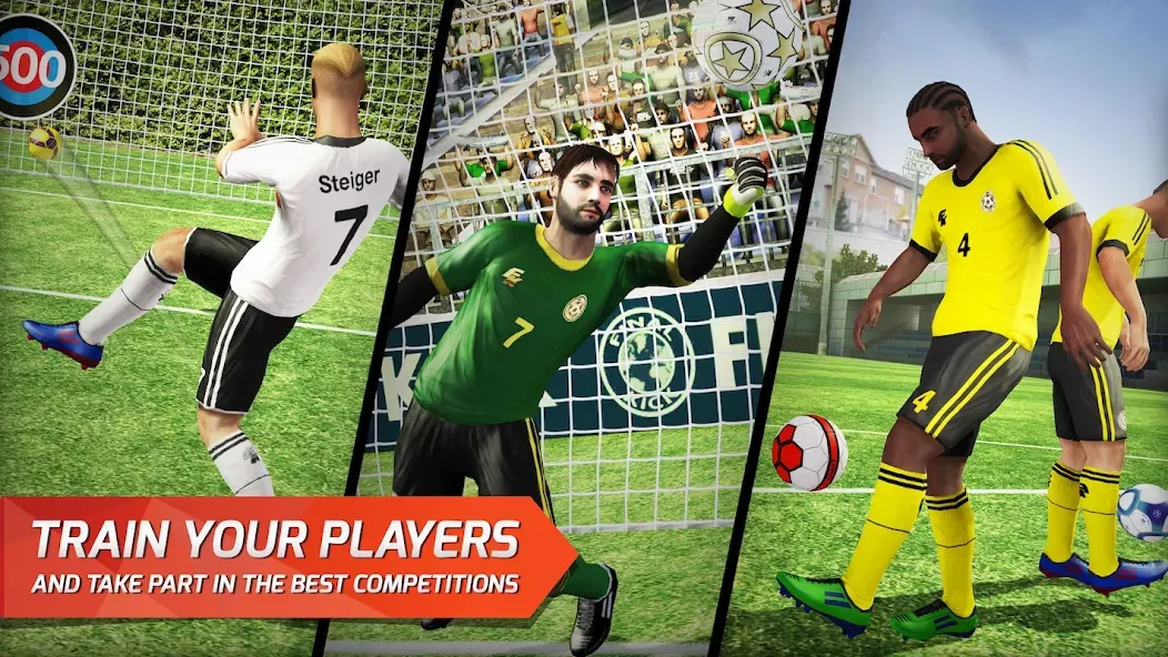 Final Kick: Online Soccer (Финаль кик) МОД/Взлом [Деньги, Монеты и Меню MOD] Screenshot 4