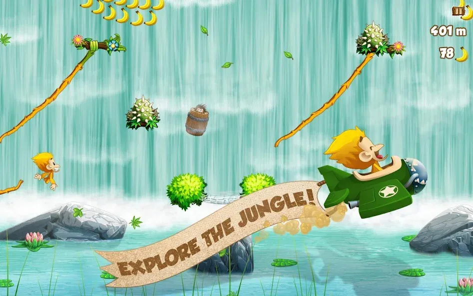 Benji Bananas (Бенджи Бананас) МОД/Взлом [Много монет, Открытые уровни и Мега MOD] Screenshot 1