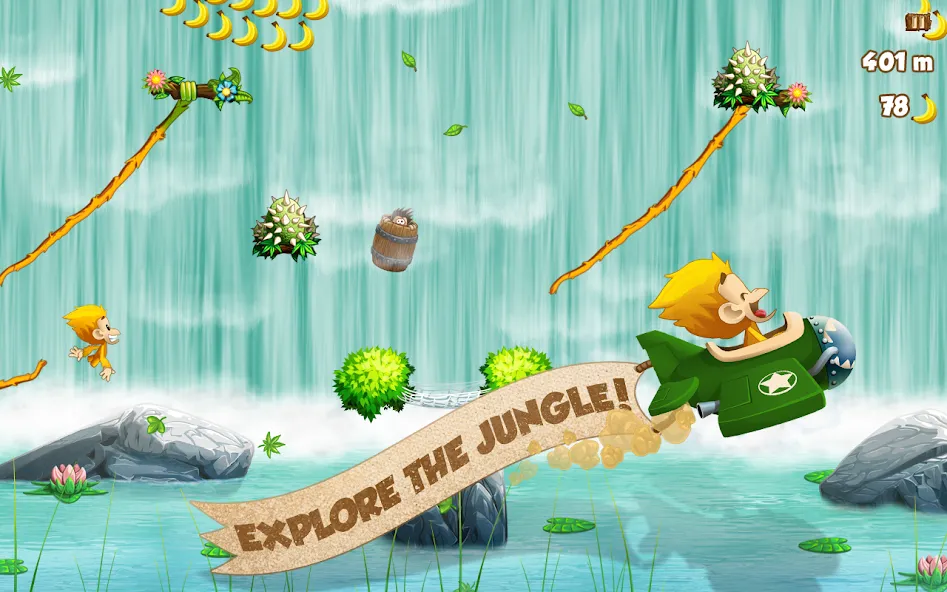 Benji Bananas (Бенджи Бананас) МОД/Взлом [Много монет, Открытые уровни и Мега MOD] Screenshot 4