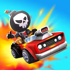 Скачать Boom Karts Multiplayer Racing Взлом (Много денег) на Андроид бесплатно