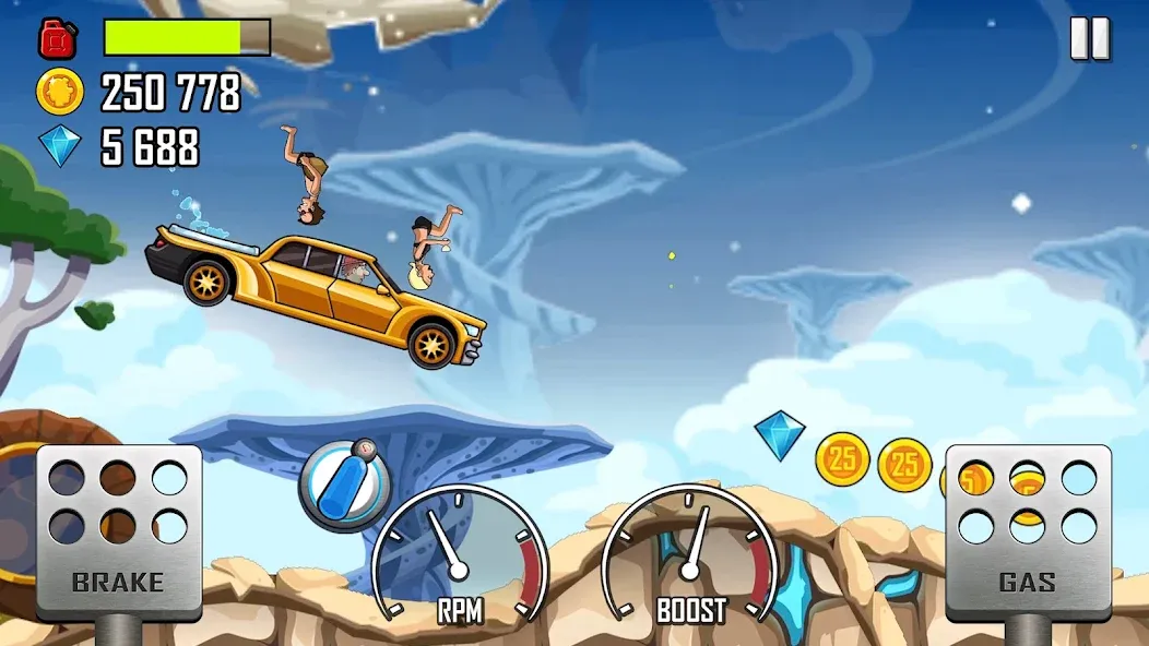 Hill Climb Racing (Хилл Клайм Рейсинг) МОД/Взлом [Деньги, Монеты и Меню MOD] Screenshot 3