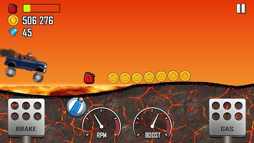 Hill Climb Racing (Хилл Клайм Рейсинг) МОД/Взлом [Деньги, Монеты и Меню MOD] Screenshot 5