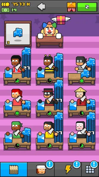Make More! - Idle Manager МОД/Взлом [Много монет, Открытые уровни и Мега MOD] Screenshot 2
