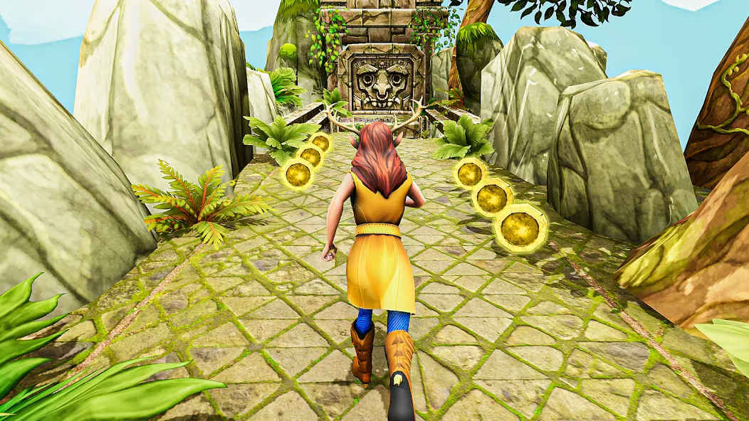 Forest Fun Run - Running Game (Форест ФанРан) МОД/Взлом [Деньги, Монеты и Меню MOD] Screenshot 5