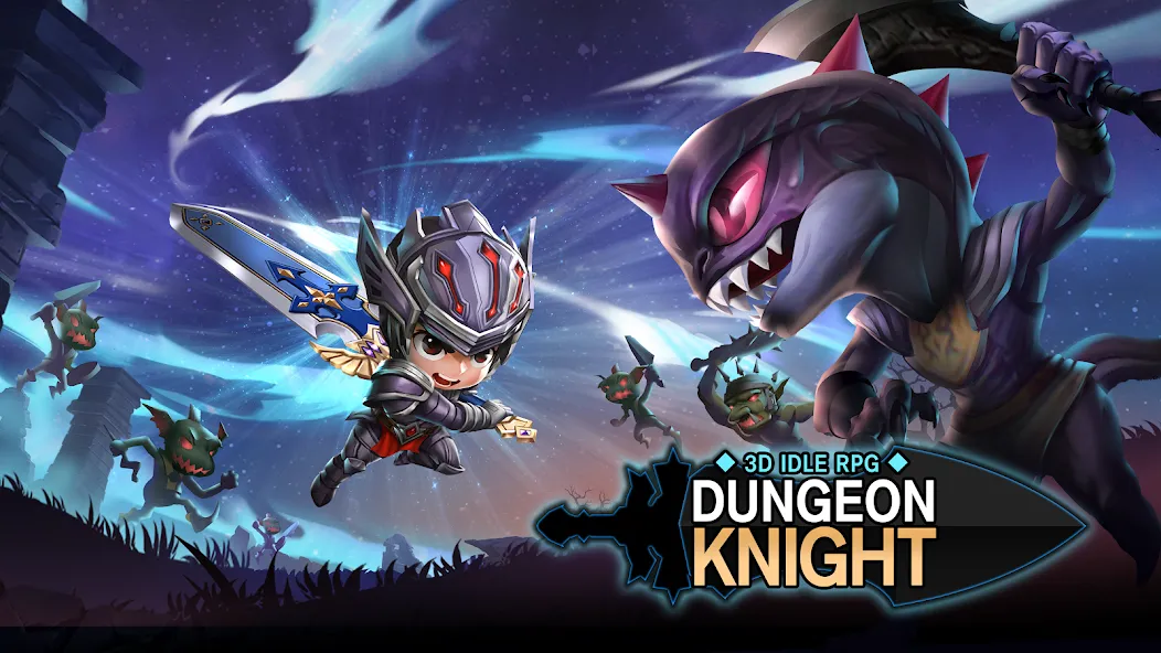 Dungeon Knight (Данжен Найт) МОД/Взлом [Меню, Бесконечные монеты и Открытые уровни] Screenshot 1