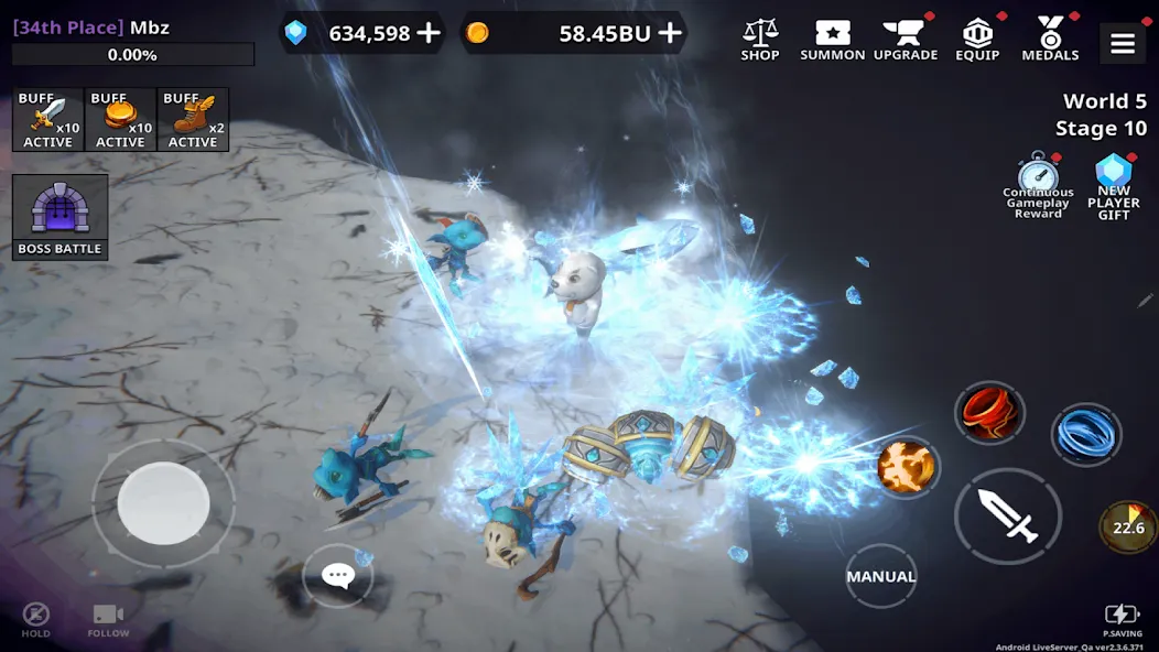 Dungeon Knight (Данжен Найт) МОД/Взлом [Меню, Бесконечные монеты и Открытые уровни] Screenshot 3