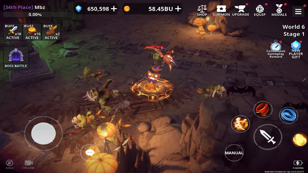 Dungeon Knight (Данжен Найт) МОД/Взлом [Меню, Бесконечные монеты и Открытые уровни] Screenshot 4