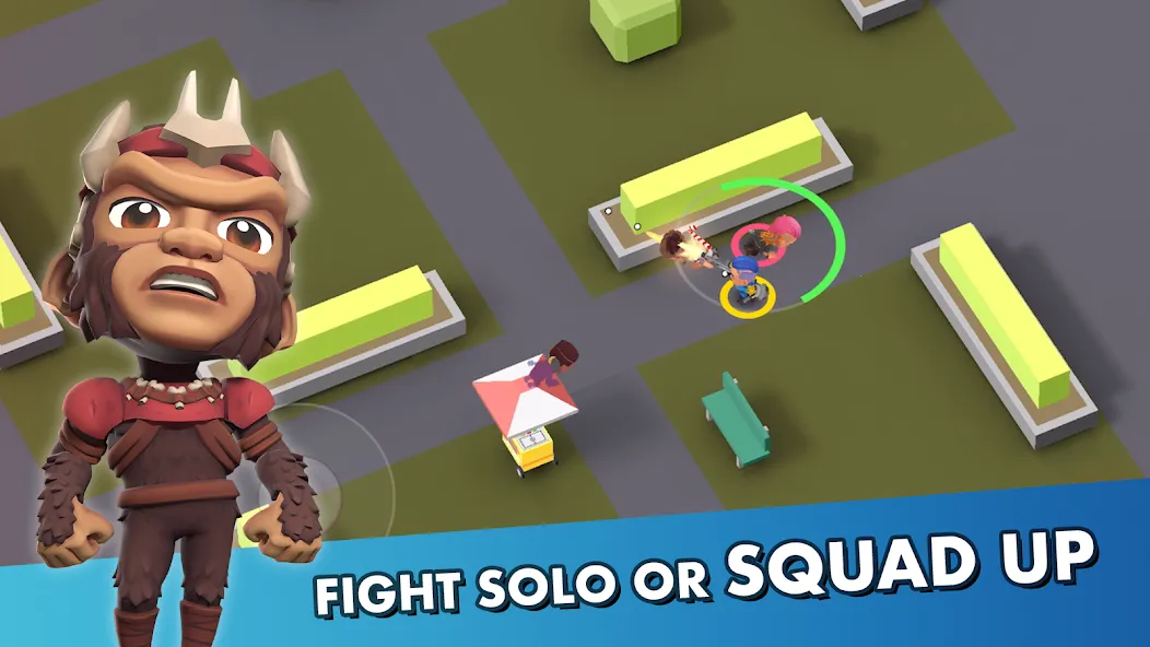 Blast Royale (Баттл Рояль) МОД/Взлом [Меню, Бесконечные монеты и Открытые уровни] Screenshot 5