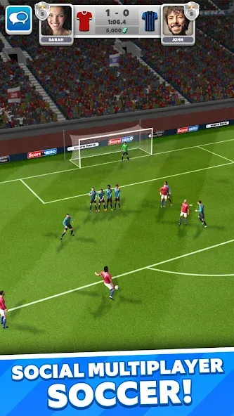 Score! Match - PvP Soccer МОД/Взлом [Бесконечные деньги, Монеты и Мега MOD] Screenshot 2