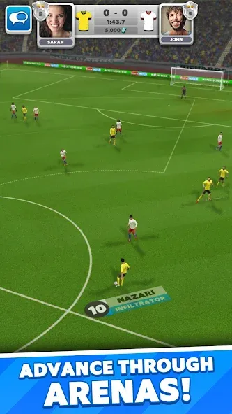 Score! Match - PvP Soccer МОД/Взлом [Бесконечные деньги, Монеты и Мега MOD] Screenshot 3