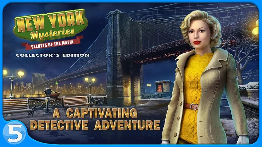 New York Mysteries 1 МОД/Взлом [Меню, Бесконечные монеты и Открытые уровни] Screenshot 1