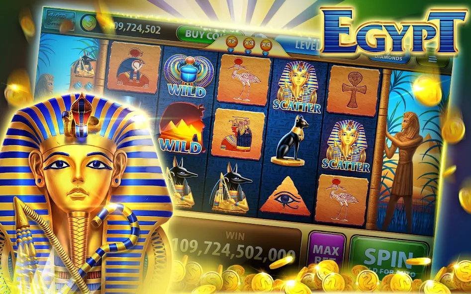 Big Win - Slots Casino™ (Биг Вин) МОД/Взлом [Деньги, Монеты и Меню MOD] Screenshot 2